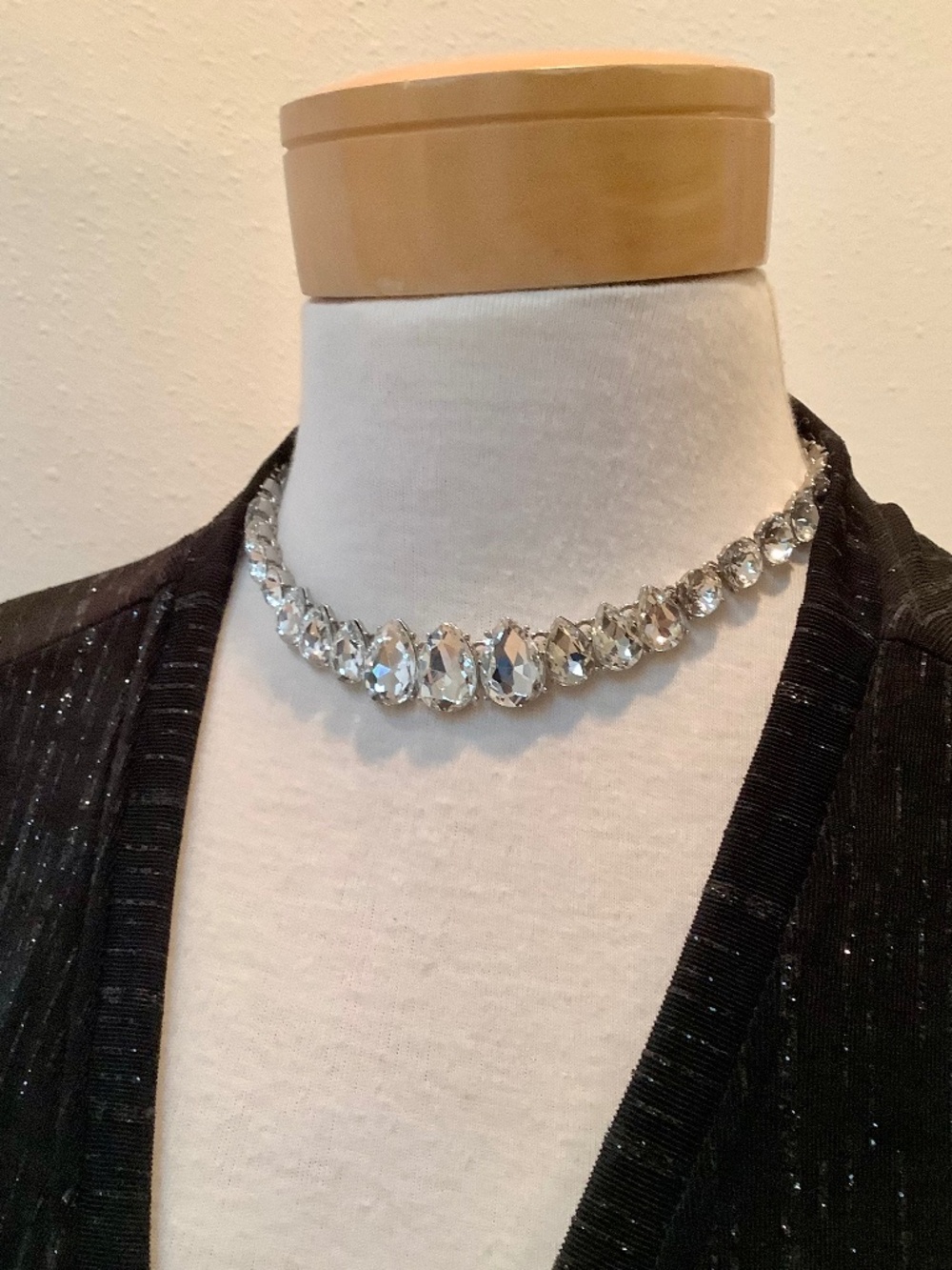 Charter Club Crystal Statement Neclace